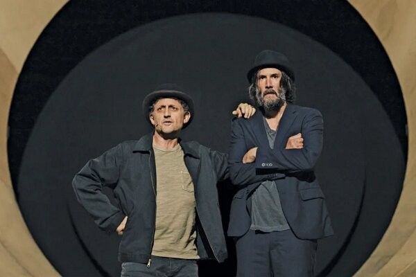 «در انتظار گودو» کیانو ریوز در برادوی روسفید شد