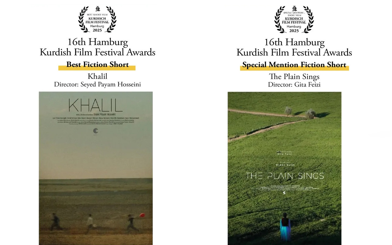 ‎خلیل» و «دشت می‌خواند» از جشنواره کردی هامبورگ جایزه گرفتند