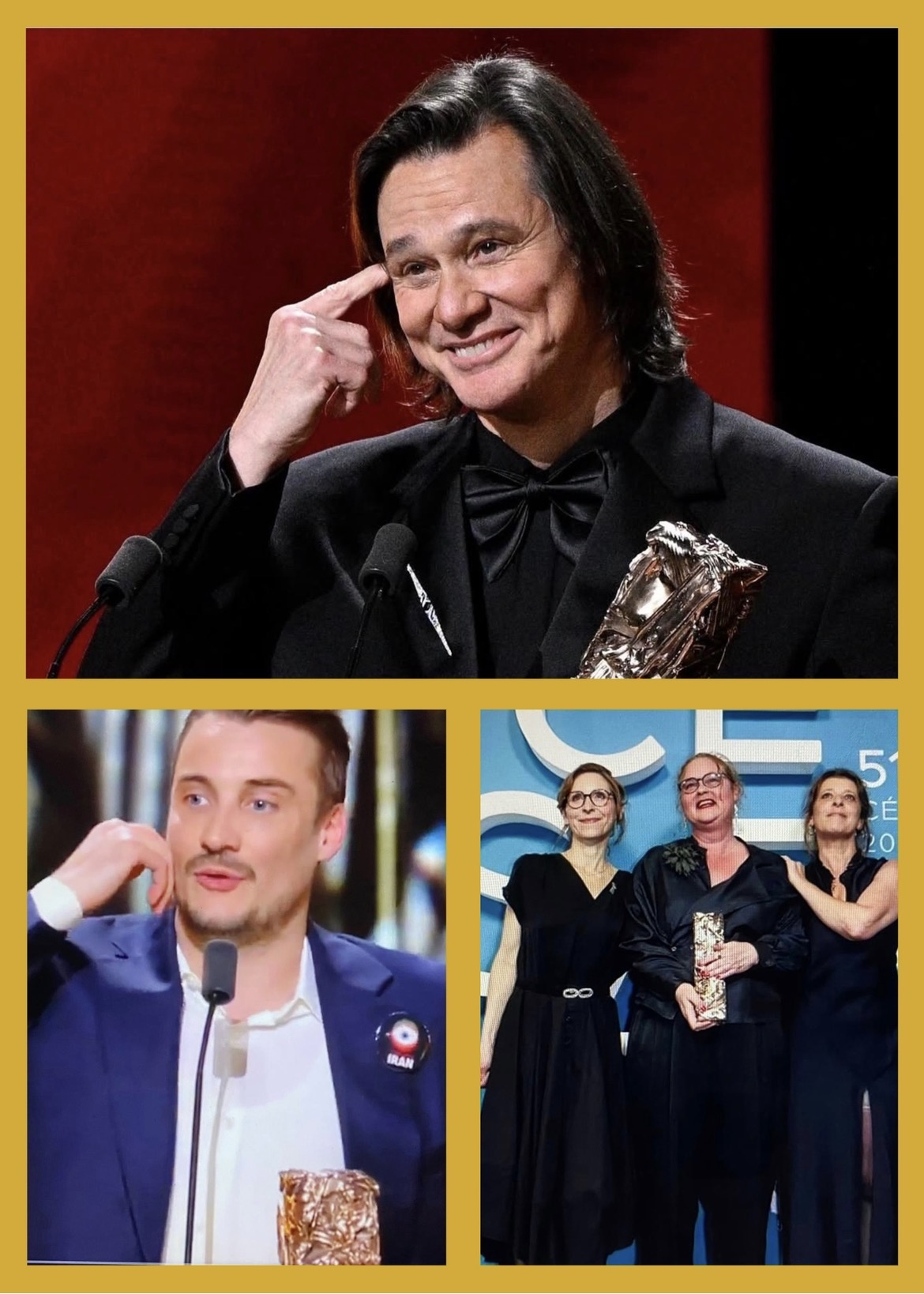 گلشیفته از کشتار مردم ایران گفت، پناهی دست خالی از مراسم سزار برگشت